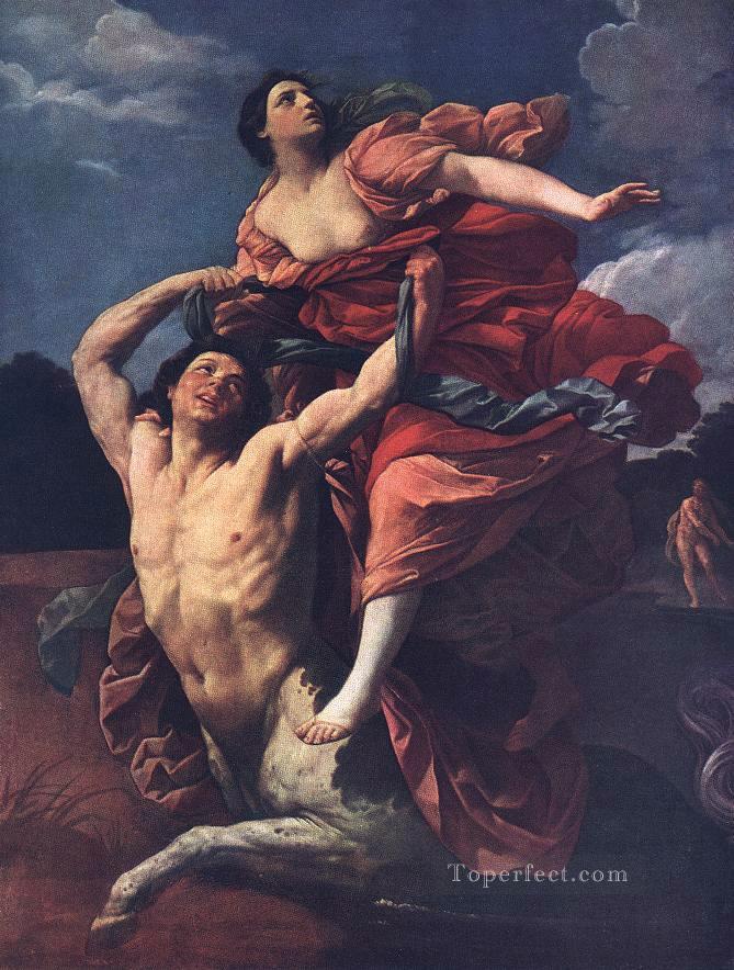 The Rape of Dejanira Baroque Guido Reni Oil Paintings